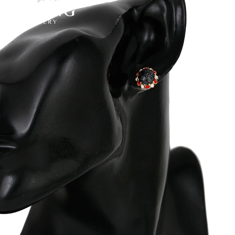 Xuping особенно модные серьги новый дизайн шаров позолоченные ювелирные изделия