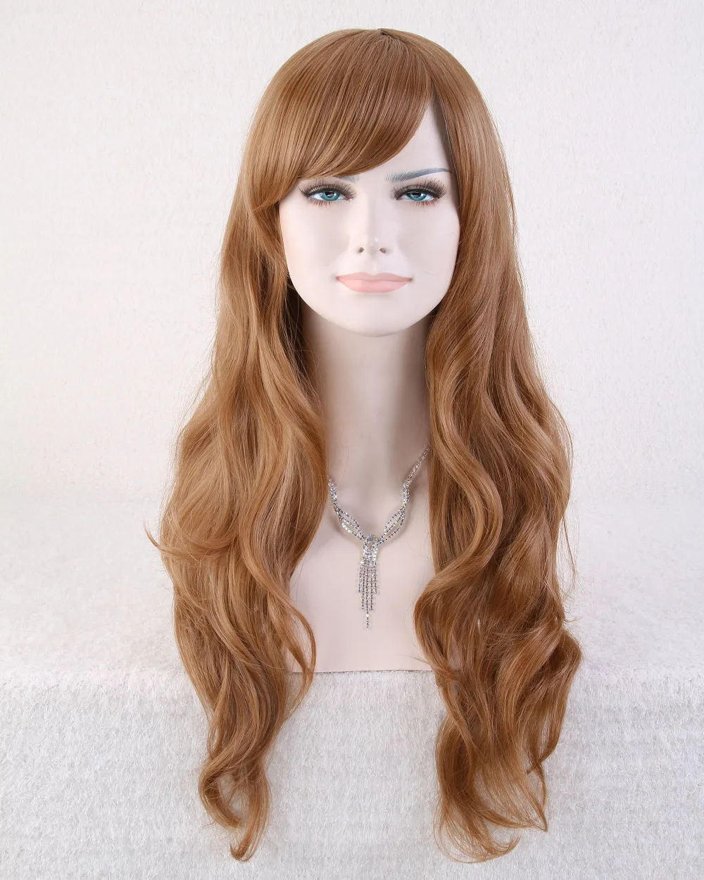 Ohyes женщины в длинная блонд косплей волос парик / парики + кепка|hair wigs|cosplay hair wigcosplay