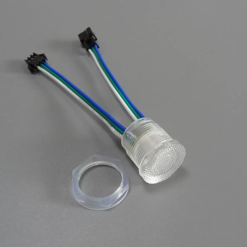 Интеллектуальный светодиодный модуль адресуемый диаметром 20 мм постоянный ток 5