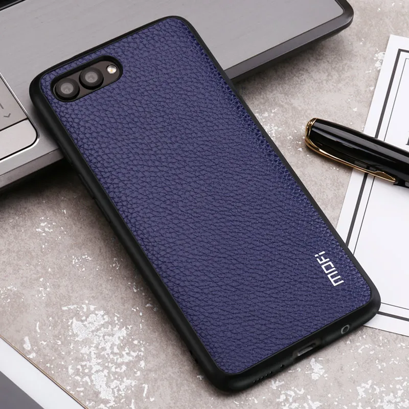 Для huawei Honor V10 чехол Mofi для huawei Honor View 10 PU Leater задняя крышка противоударный жесткий чехол для Honor V10