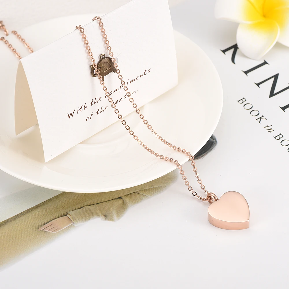

Blank Cremation Urn Heart Urn for Ashes Keepsake Memorial Urn Cremation Jewelry for Dad Mom Grandma