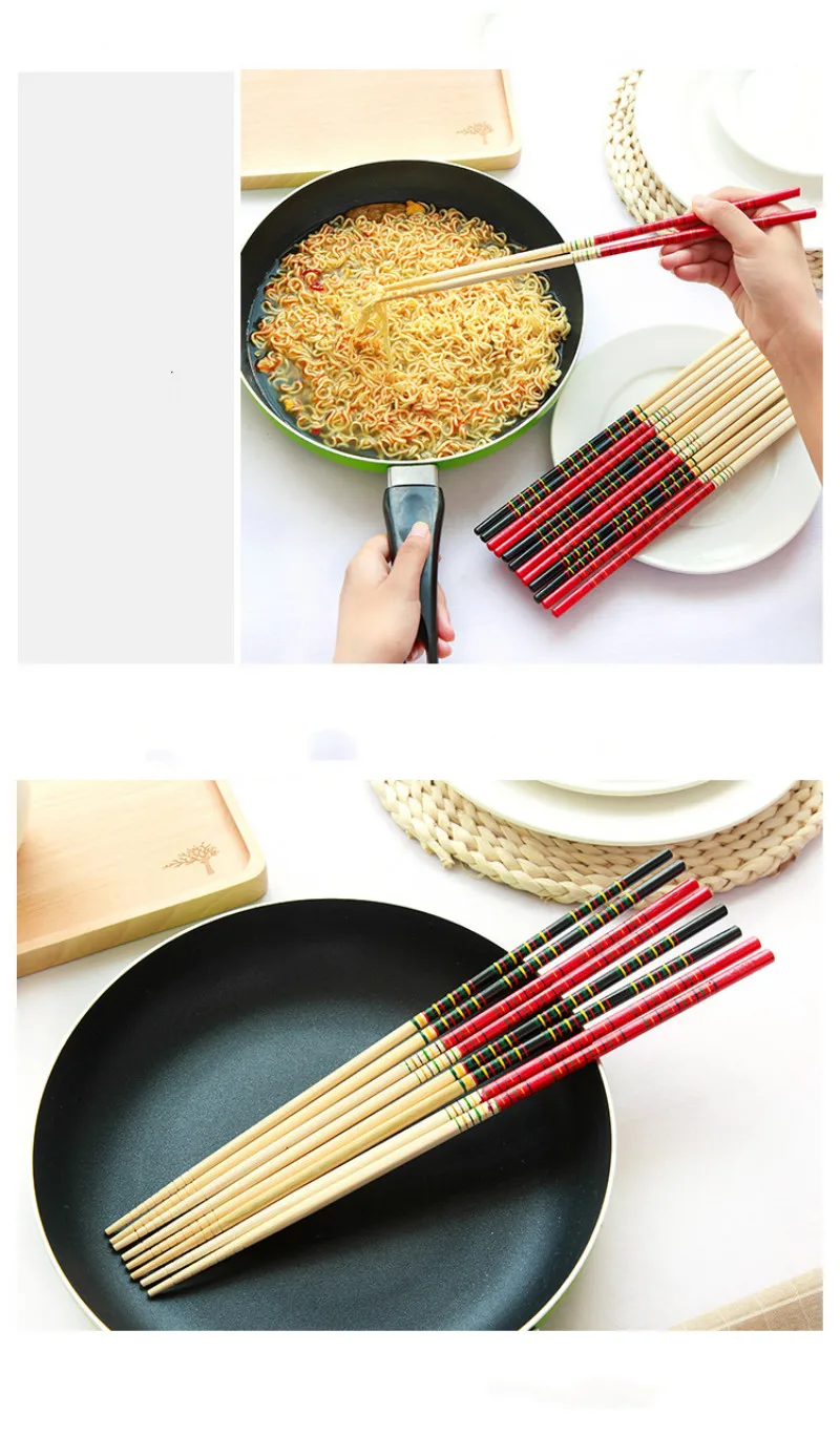 Новинка, 1 пара, супер длинные палочки для еды, Кук, лапша, фритюрница, горячий горшок, традиционный китайский стиль, бамбук, для ресторана, дома и кухни