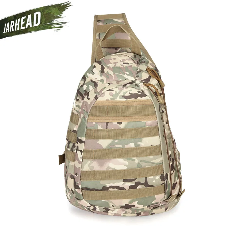 CP Открытый Molle 900D Тактический наплечный военный кемпинг походная сумка спортивный походный охотничий рюкзак практичная нагрудная сумка - Цвет: CP