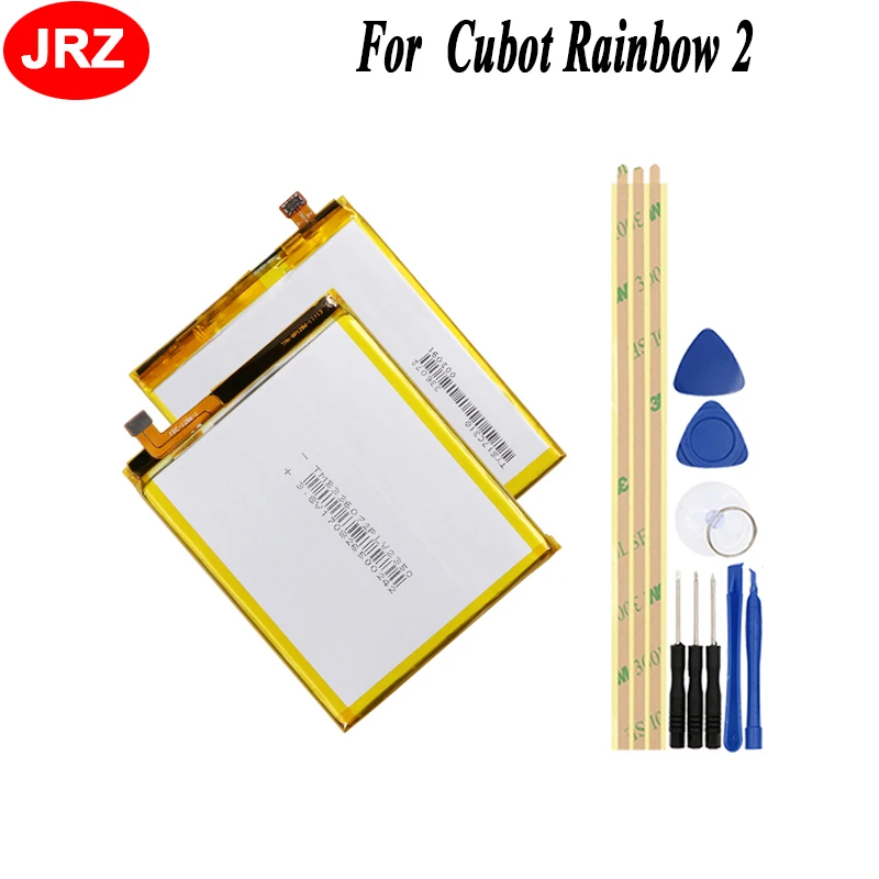 JRZ для Cubot Rainbow 2 батарея телефона 2350 мАч Высокая емкость 3 8 в высококачественные