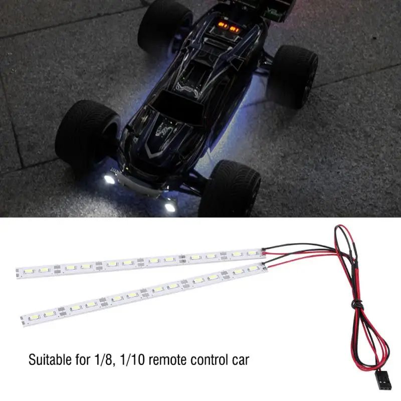 16 5 см 24leds шасси свет Светодиодная лента 6В для 1/10 1/8 RC модель дистанционного