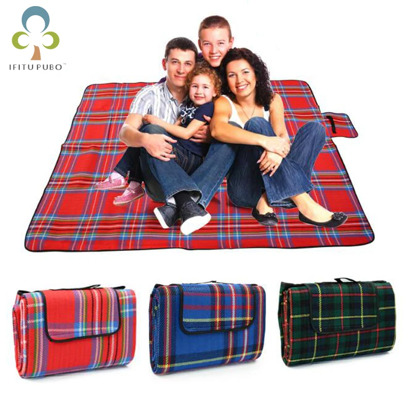 3 размера водонепроницаемый складной коврик для кемпинга на открытом воздухе