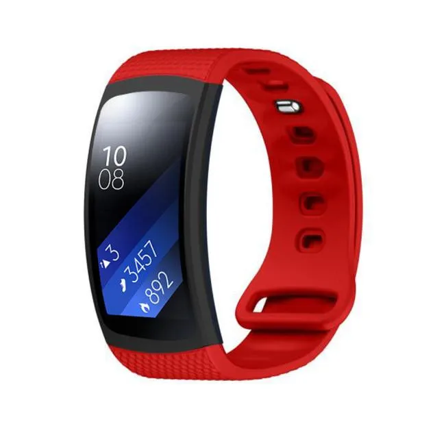 Роскошный силиконовый для часов сменный ремешок Samsung Gear Fit 2 SM R360 SmartWatch Watachband