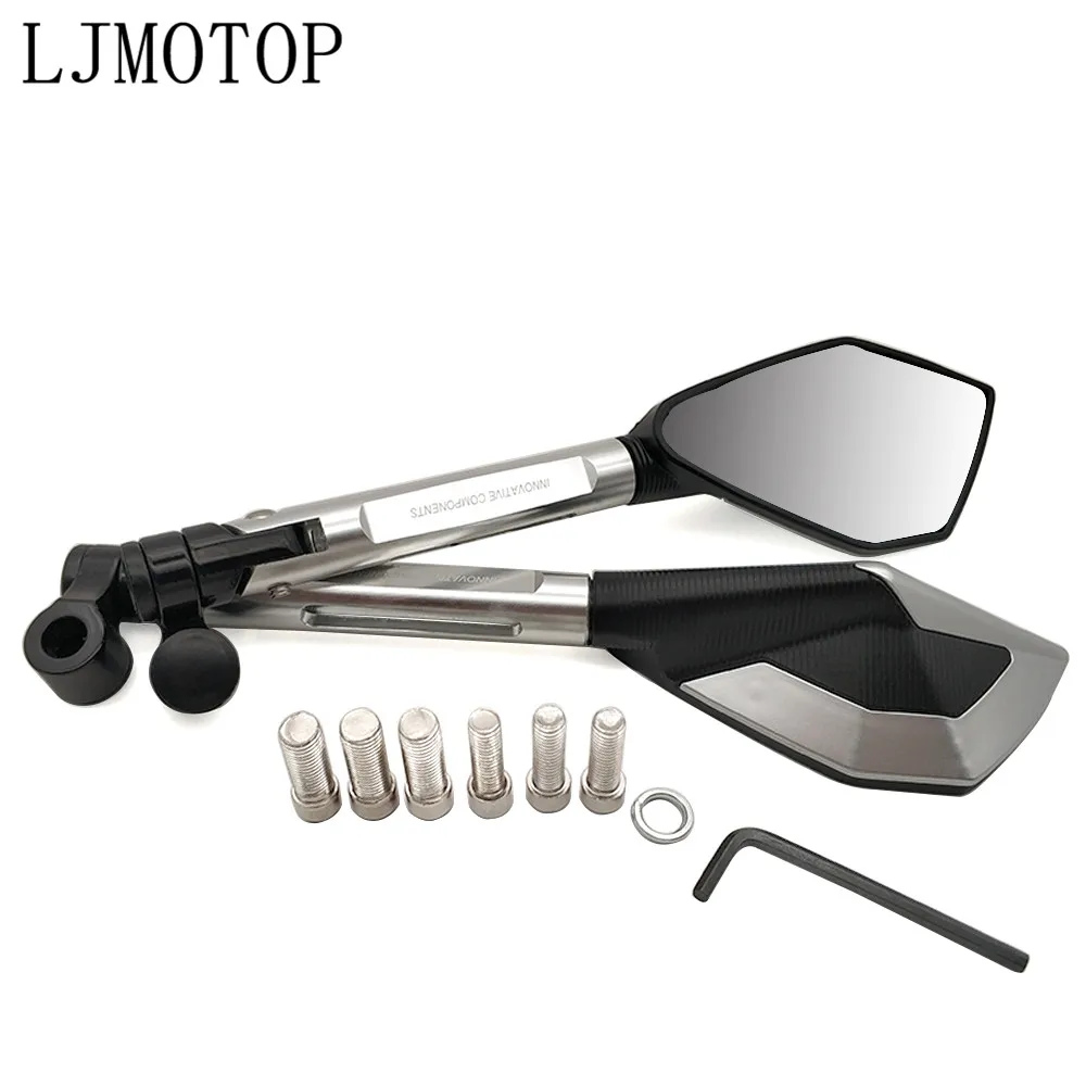 Мотоциклетные зеркала для Aprilia CAPANORD 1200 etv1000 750 sl1000 RST1000 Z800 CNC мотоциклетные заднего
