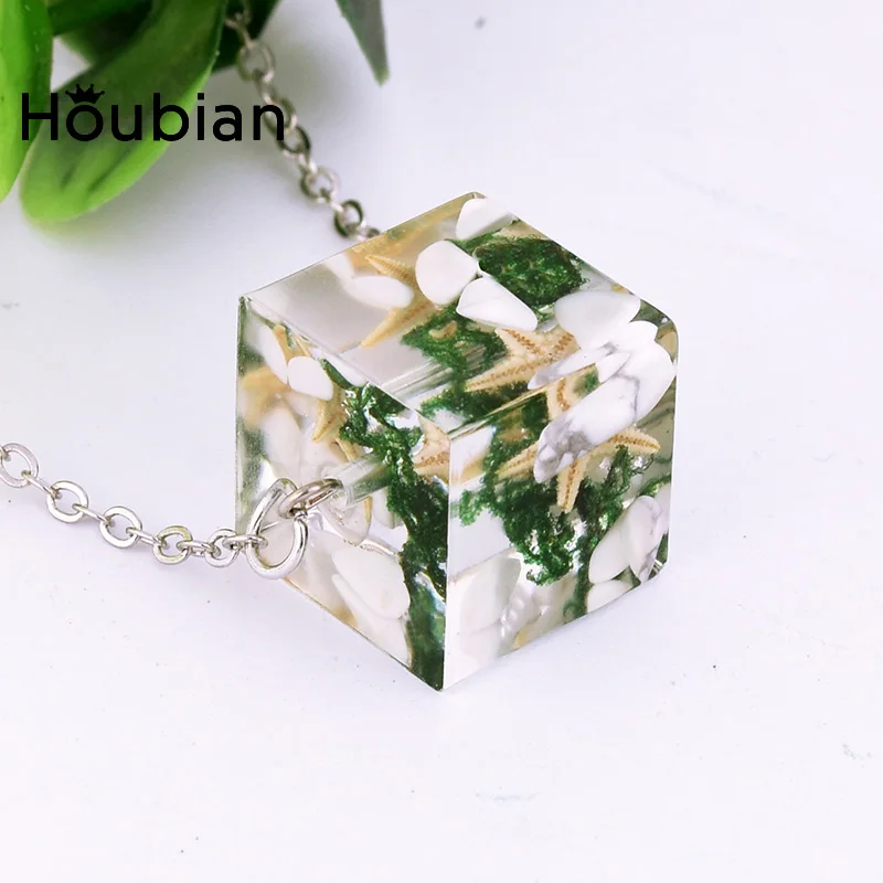 Сексуальное короткое ожерелье из смолы с сухим цветком для девочек ювелирное