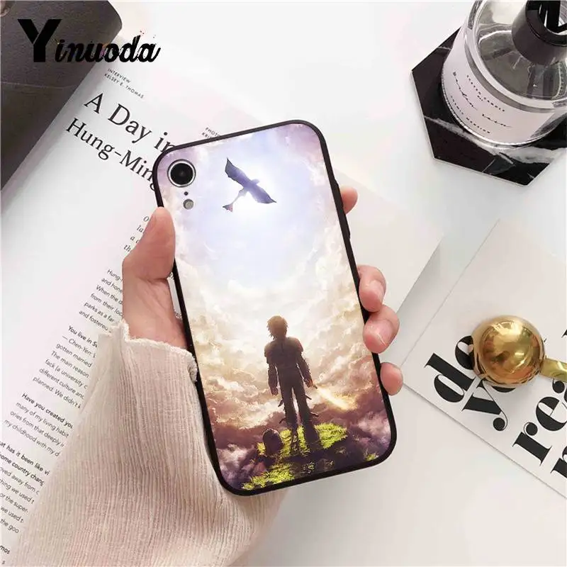 Yinuoda Беззубик Как приручить дракона милый чехол для телефона iPhone X XS MAX 6 6S 7 7plus 8 8Plus
