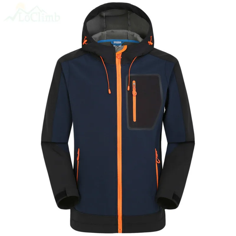 Mortonpart зима Водонепроницаемый флисовая куртка Для мужчин Рыбалка восхождение