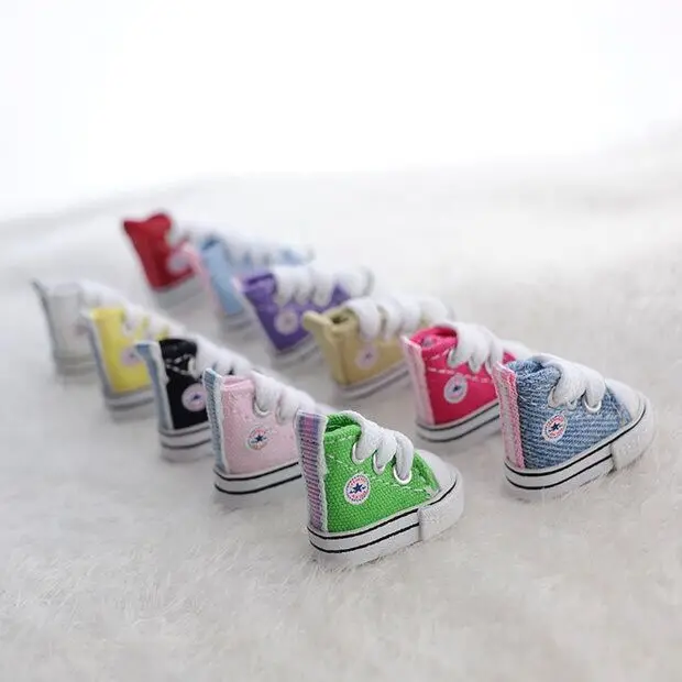 Туфли для кукол Blyth 3 8 см из ткани и кожи | Игрушки хобби