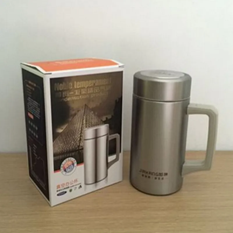 Вакуумная чашка из нержавеющей стали с двойной изоляцией 450 мл для чая термос