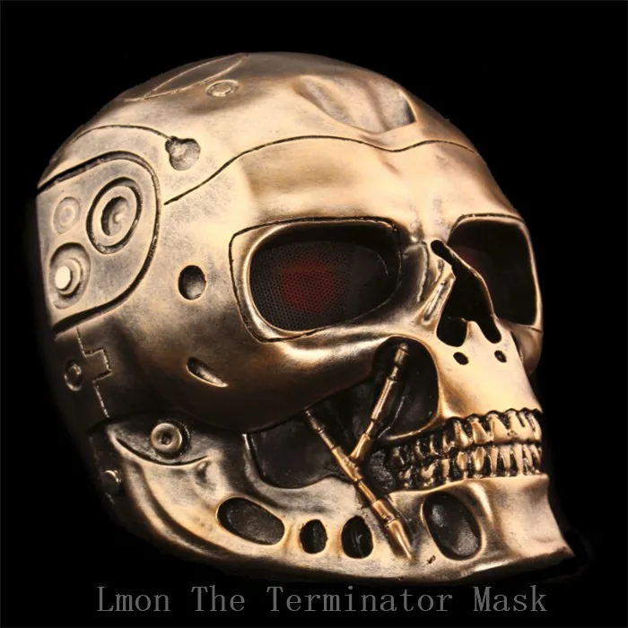 Хэллоуин Новая маска Терминатора с полным лицом страйкбола выживания CS Wargame