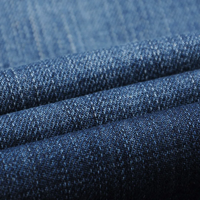 Мужские прямые джинсы IEMUH повседневные однотонные длинные брюки размеры 28-48 |