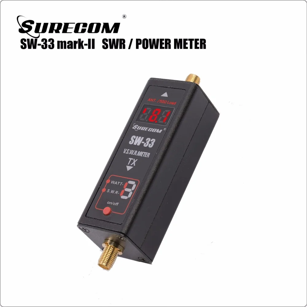 SURECOM SW33 mark II VHF/UHF 100W POWER & S. W. R. Измеритель|uhf vhf|vhf uhfvhf meter |