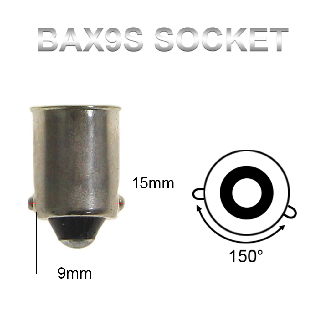 KEIN 2 шт. H6W BAX9S светодиодные автомобильные 57SMD 6000K габаритные огни номерной знак