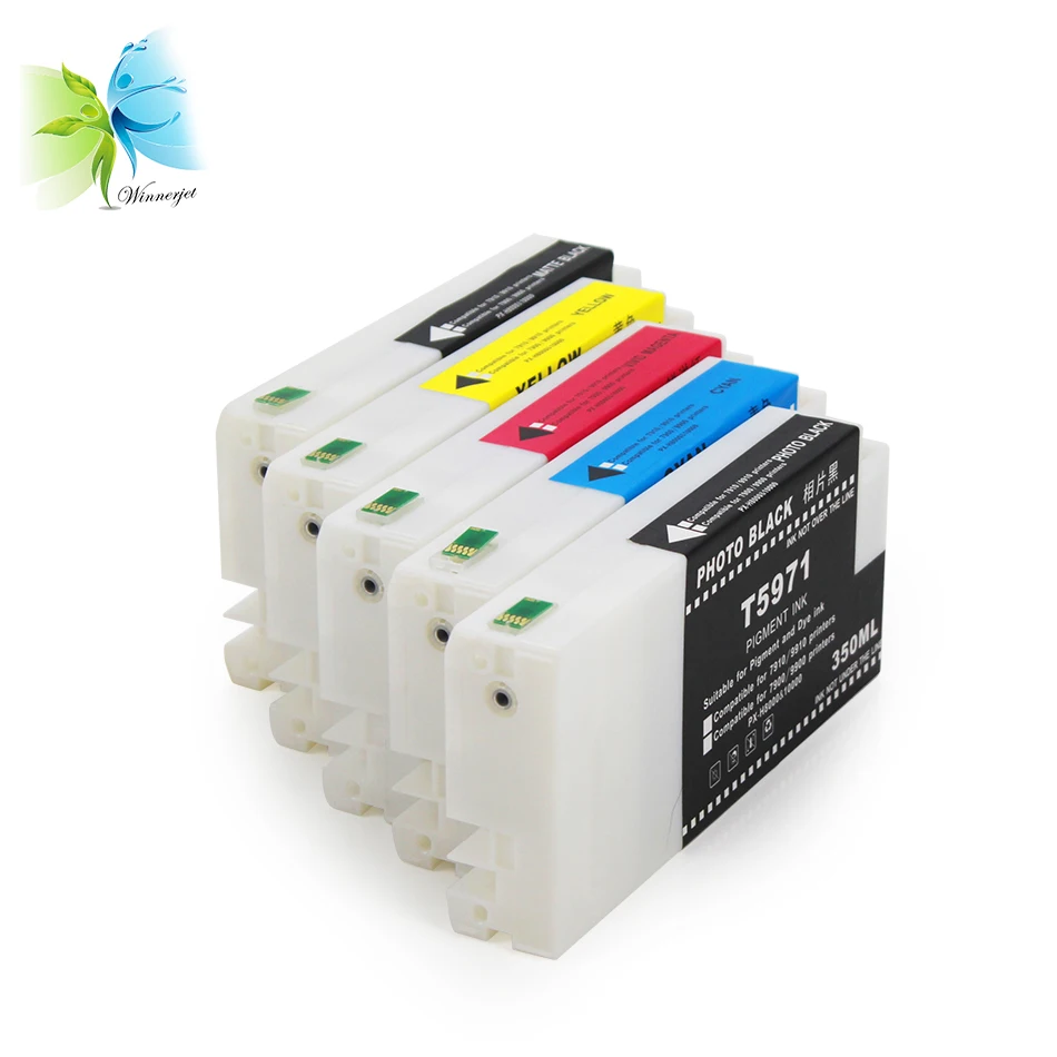 WINNERJET 350 мл T5961 T5964 T5968 Совместимый картридж для принтера Epson Stylus Pro 7700 9700|Чернильные
