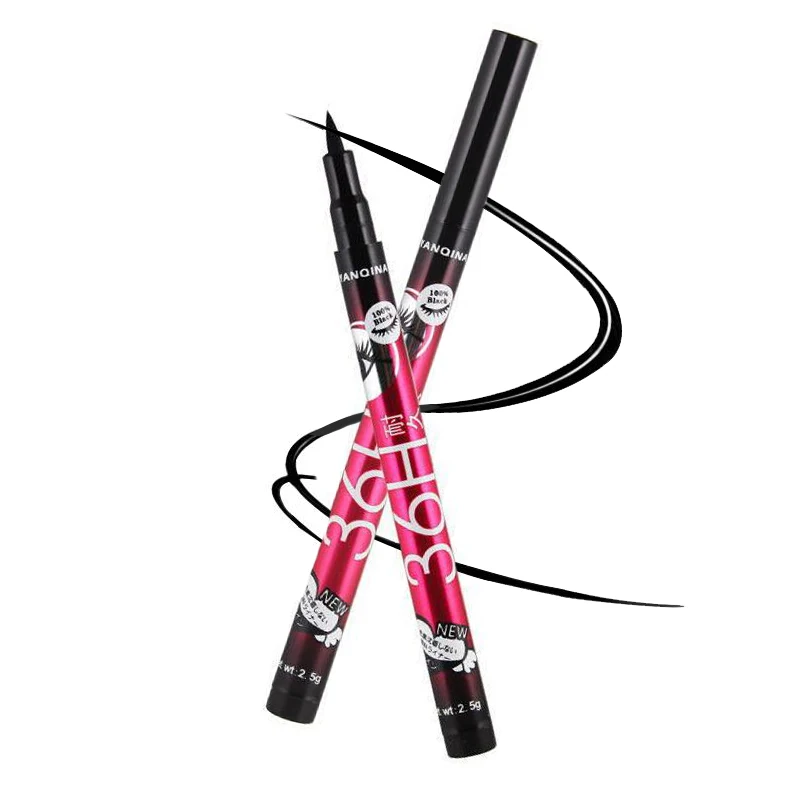 1 шт. Новинка черная водостойкая жидкая подводка для глаз долговечная