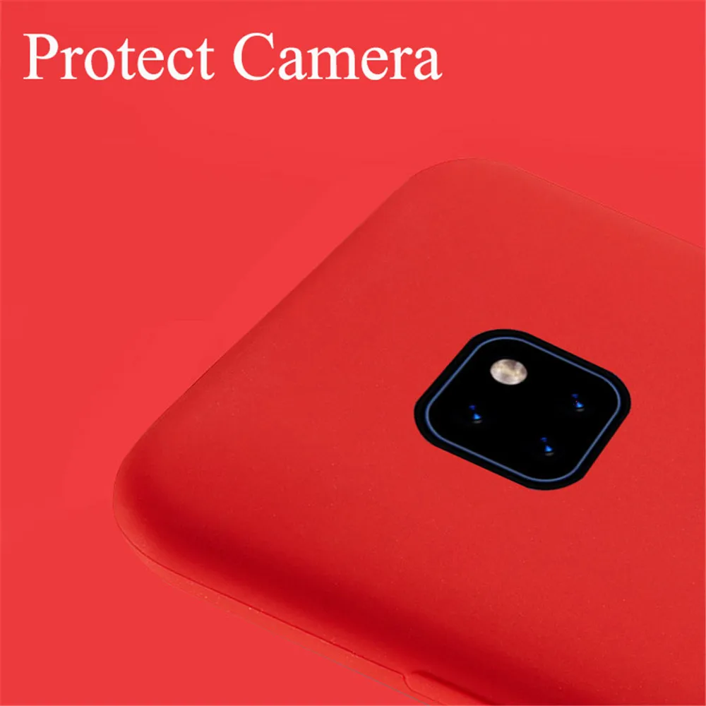 Для huawei mate 20 Pro Чехол, мягкая Жидкая силиконовая задняя крышка для huawei mate 20 X Nova 5 чехол 10 Pro P20 P30 Lite противоударный чехол