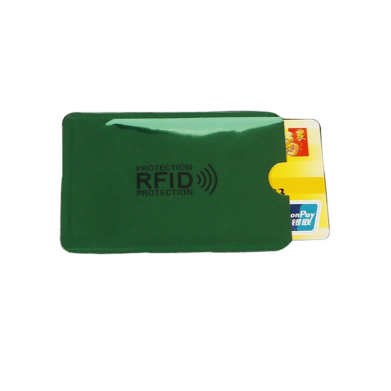 5 шт. Анти Rfid кошелек Блокировка ридер замок банк держатель для карт ID банковский чехол для карт бизнес защита металлический кредитный алюминиевый