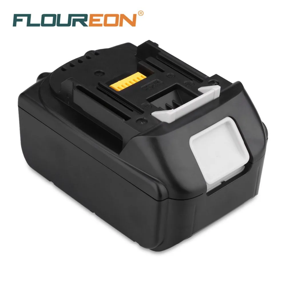 FLOUREON для Makita BL1830 18 в 3000 мАч электроинструменты Аккумулятор для BL1840 аккумуляторная батарея аккумуляторная дрель литий-ионные аккумуляторы