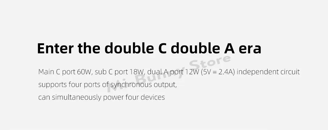 Xiaomi AKAVO F1 многопортовое зарядное устройство 75 Вт Супер мощность C порт мульти-протокол sup порт основной ноутбук совместимый для Redmibook 14