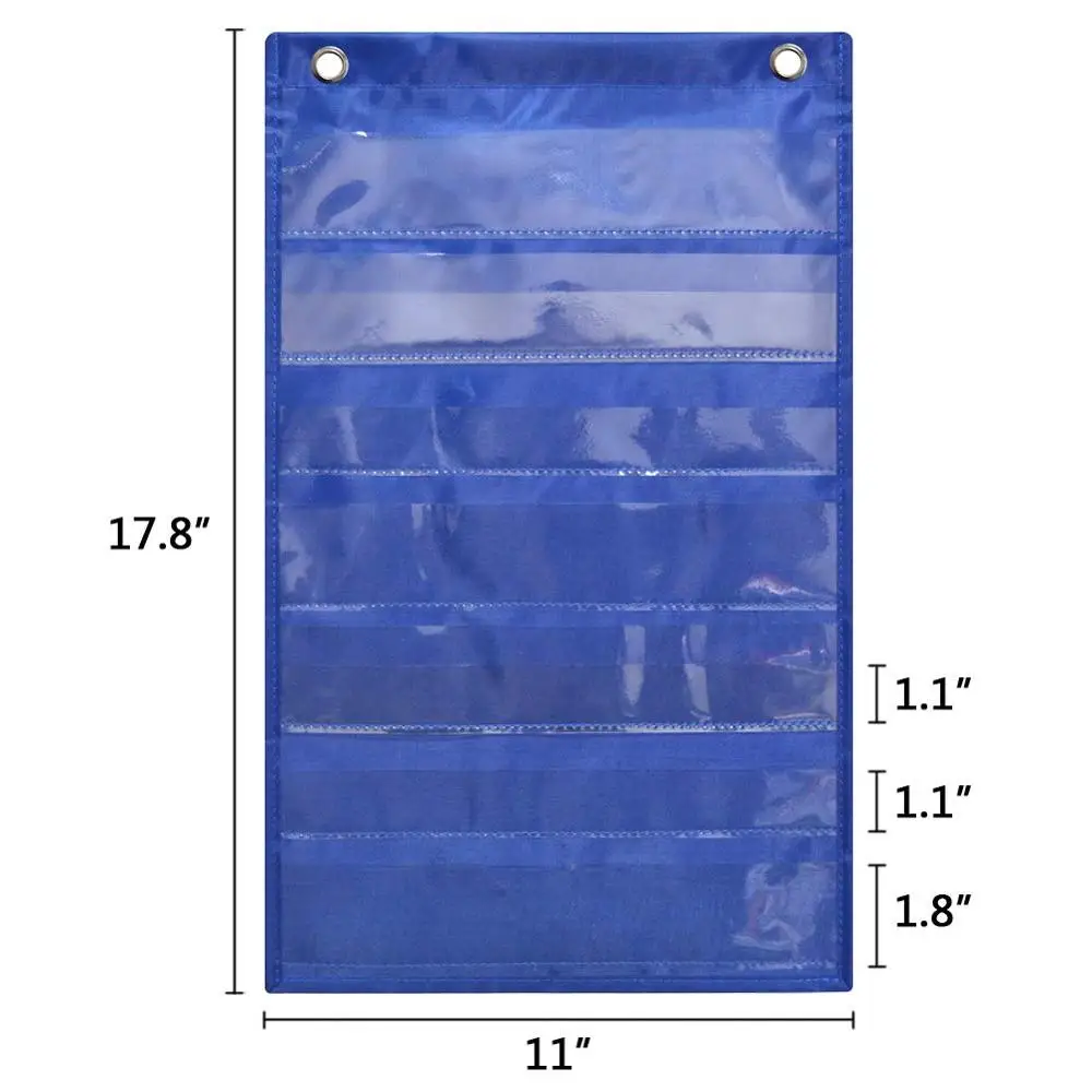 Godery Ten-Frame Set Pocket Chart for Classroom and Homeschooling, Math Manipulative 10 Frame Activity Chart for Kids Counting