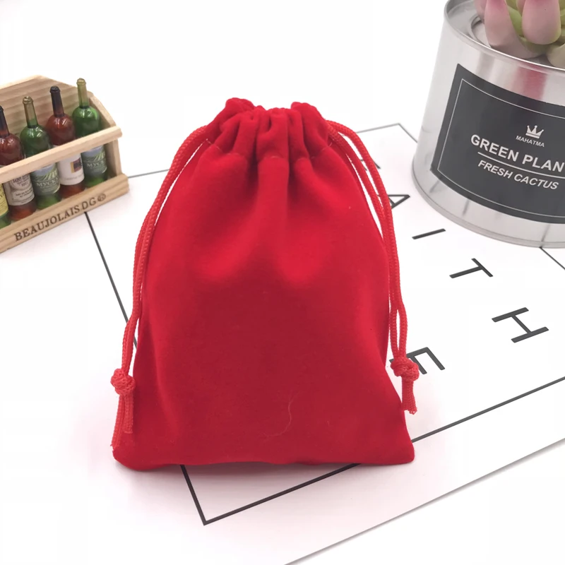 50 шт. бархатные мешочки для украшений 7 Х9 см|bag small|bag jewelrybag bag |