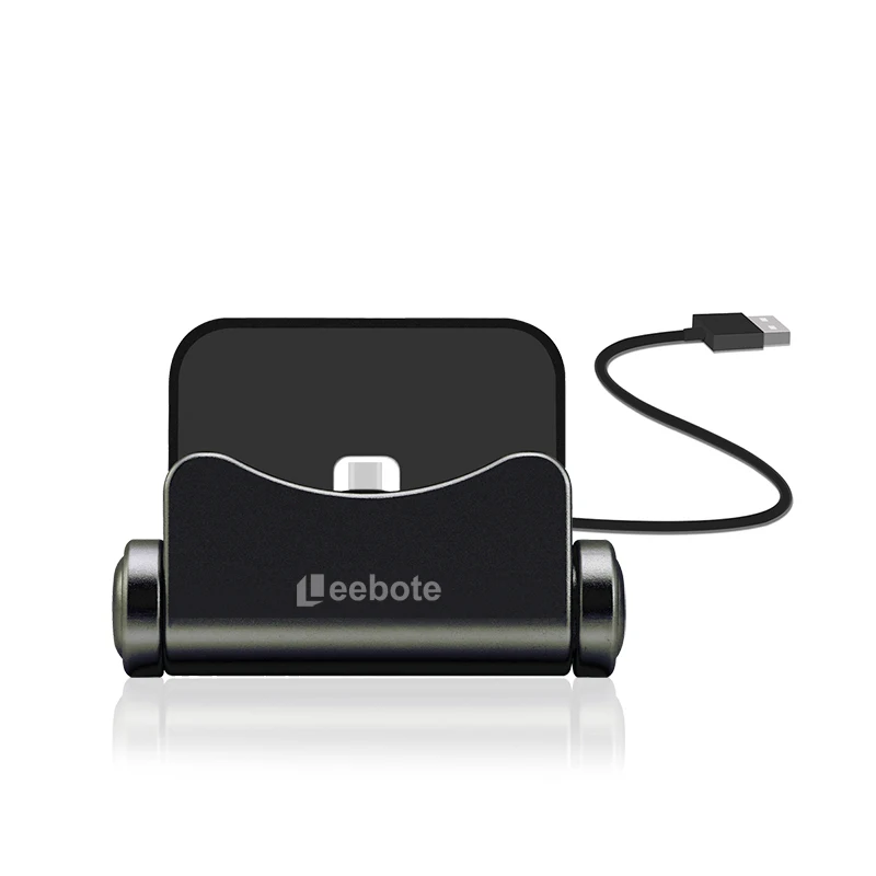 Зарядное устройство Leebote USB Type C вращающаяся док станция для Samsung Galaxy Huawei XiaoMi