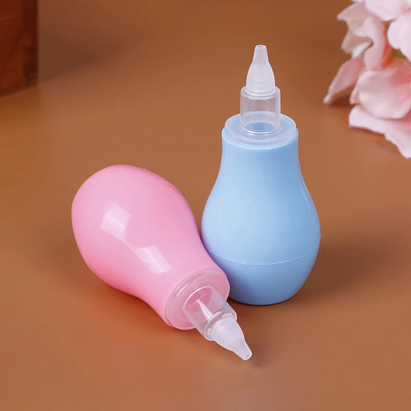 

Silicone Newborn Baby Children Nose Aspirator Toddler Nose Cleaner Infant Snot Vacuum Sucker Soft Tip Cleaner Baby Care Products