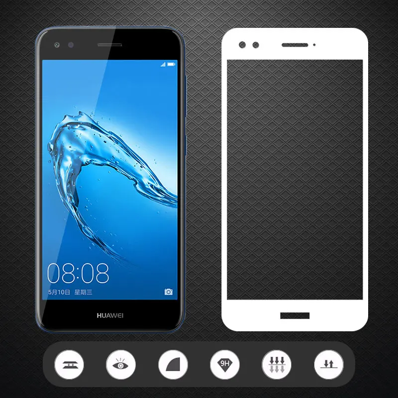 Для huawei Nova lite SLA-L22 полное покрытие закаленное Стекло для huawei Nova lite Экран протектор Защитная пленка, стекло