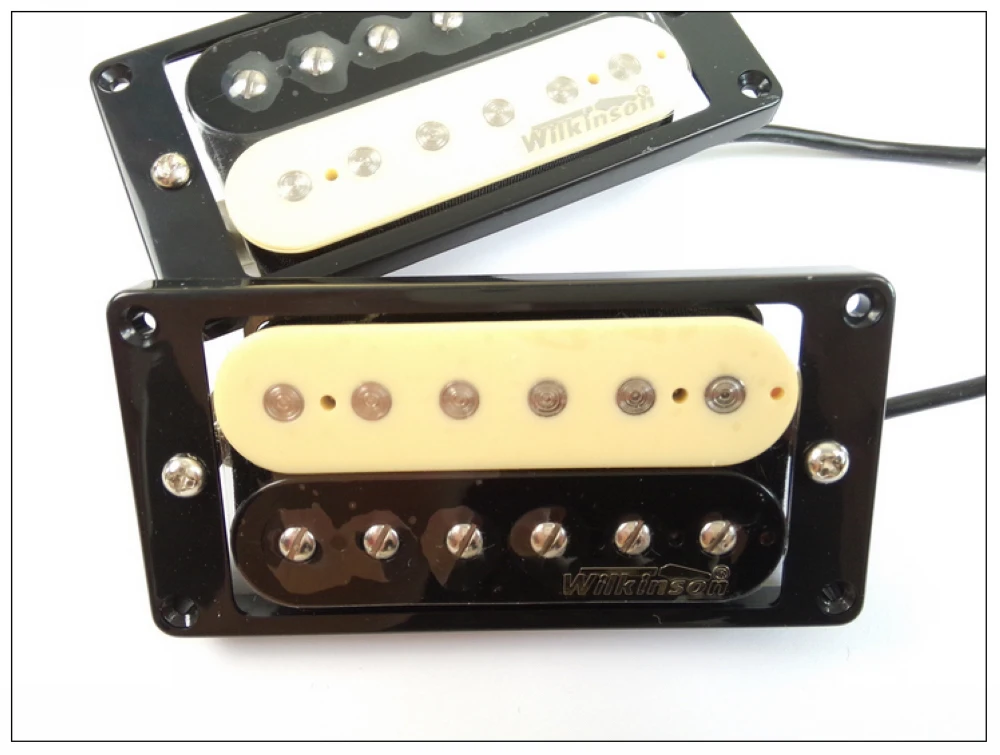 Электрическая гитара Humbucker pick up zebra pick-up Wilkinson WVHZ Humbuckers pick ups Wilkinson pick ups Сделано в Корее