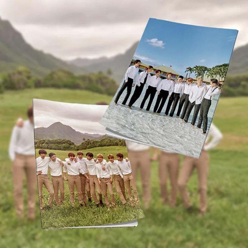Альбом KPOP EXO самодельная бумага Lomo карта фото постер Фотокарта вентиляторы