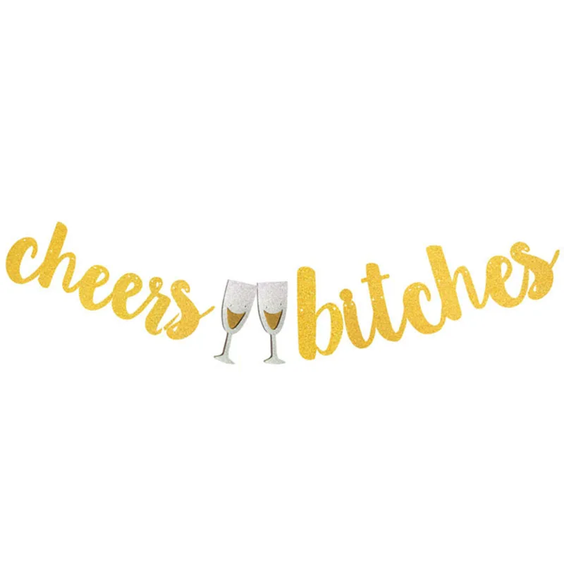 Девичник баннер для вечеринки жевательницы блески она сказала Yaaas ночная курица