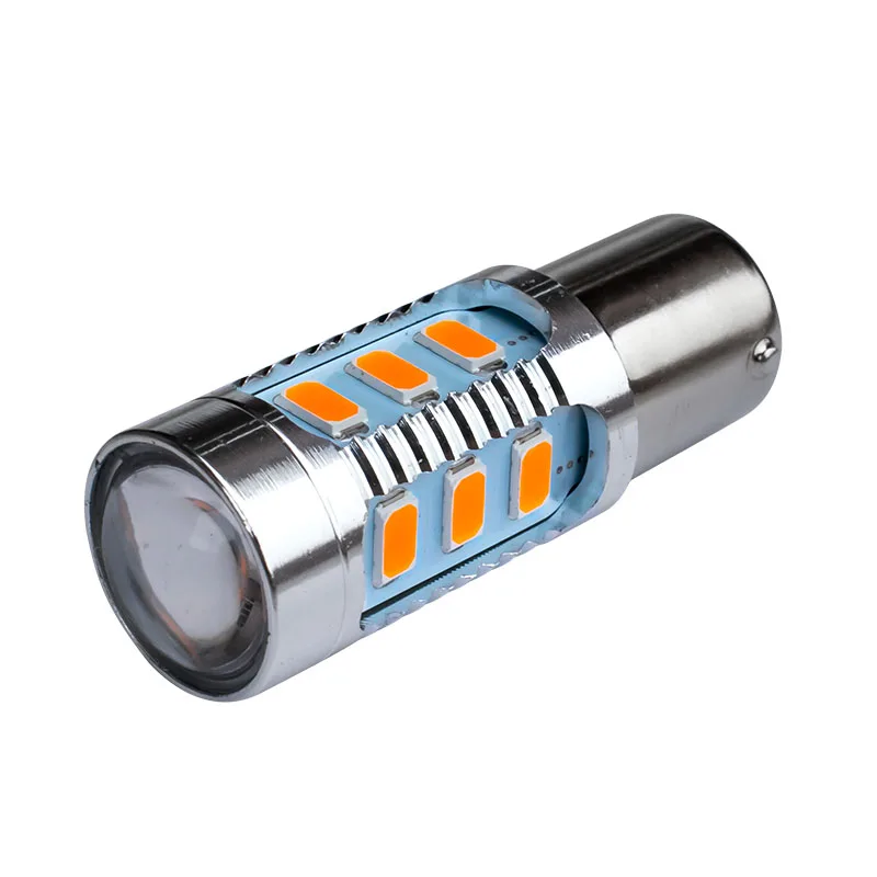 2шт 1156 BA15S 7506 P21W 15 SMD 5630 5730 СВЕТОДИОДНЫЙ Автомобильный габаритные огни тормозные огни авто задний фонарь дневные ходовые огни красный желтый 12 В