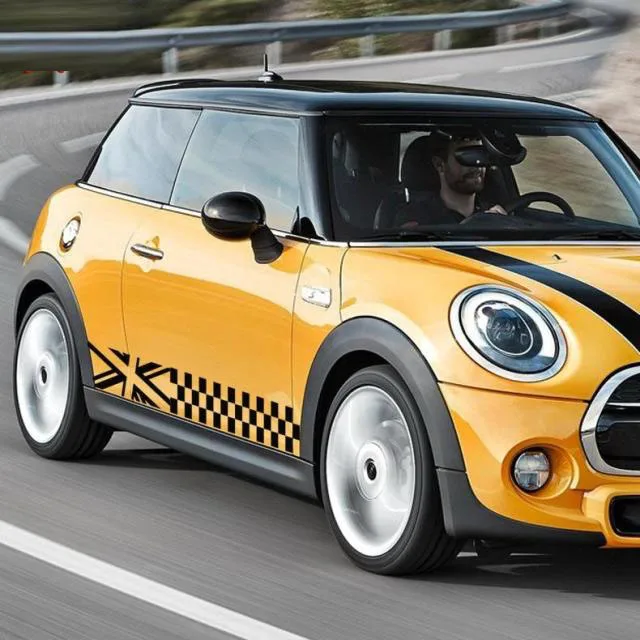 Наклейка на корпус автомобиля для bmw mini cooper One S R55 R56 R60 F55 F56 F60 Countryman Clubman 2 шт.|sticker for