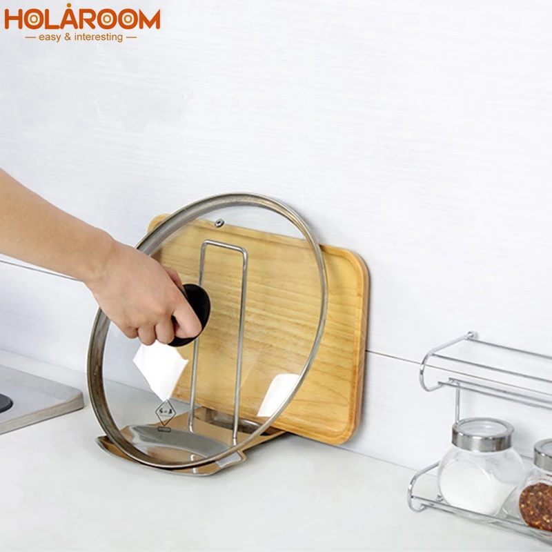 Высокое качество полезная крышка из нержавеющей стали полка держатель ложки