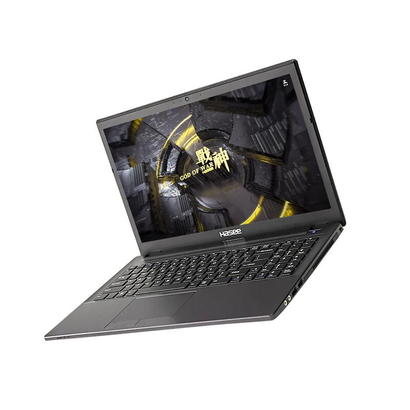 Hasee K670E-G6A5 Laptop for Gaming(Intel 9Gen i5-9400+GTX1050 4GGDDR5/8G RAM/512G SSD+1THDD/DOS/15.6''IPS)Desktop-grade Notebook |