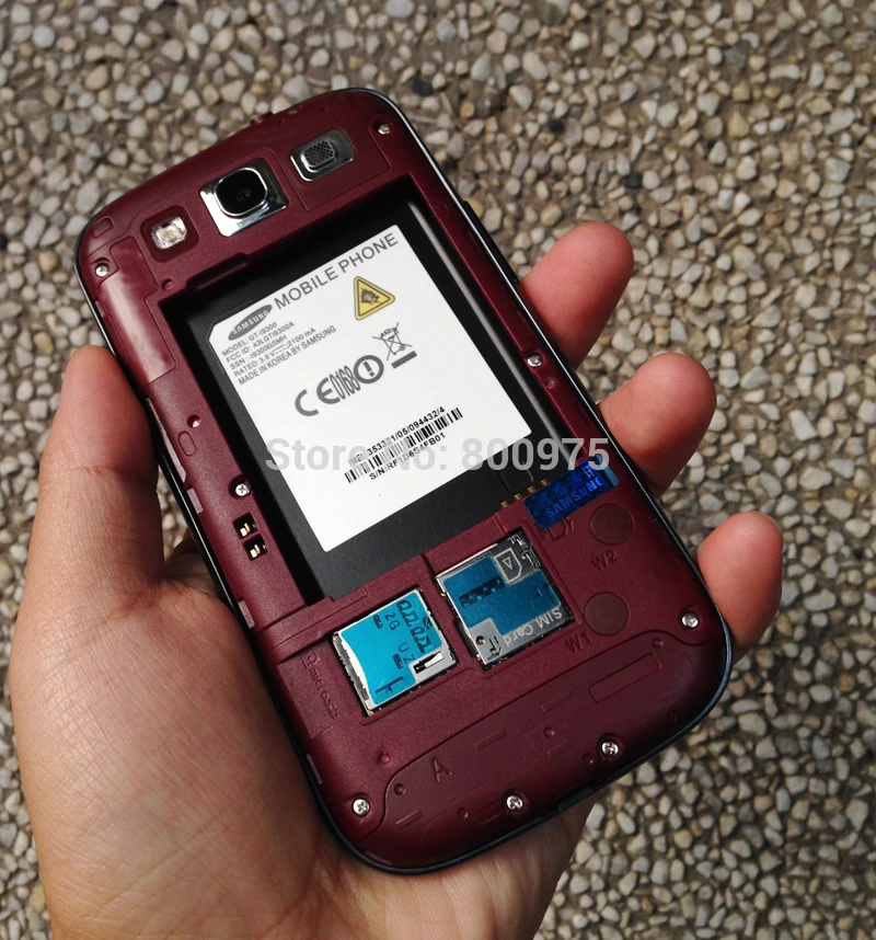 SAMSUNG Galaxy S3 i9300 S III мобильный телефон разблокированный 3g Wifi 8MP отремонтированный Android телефон