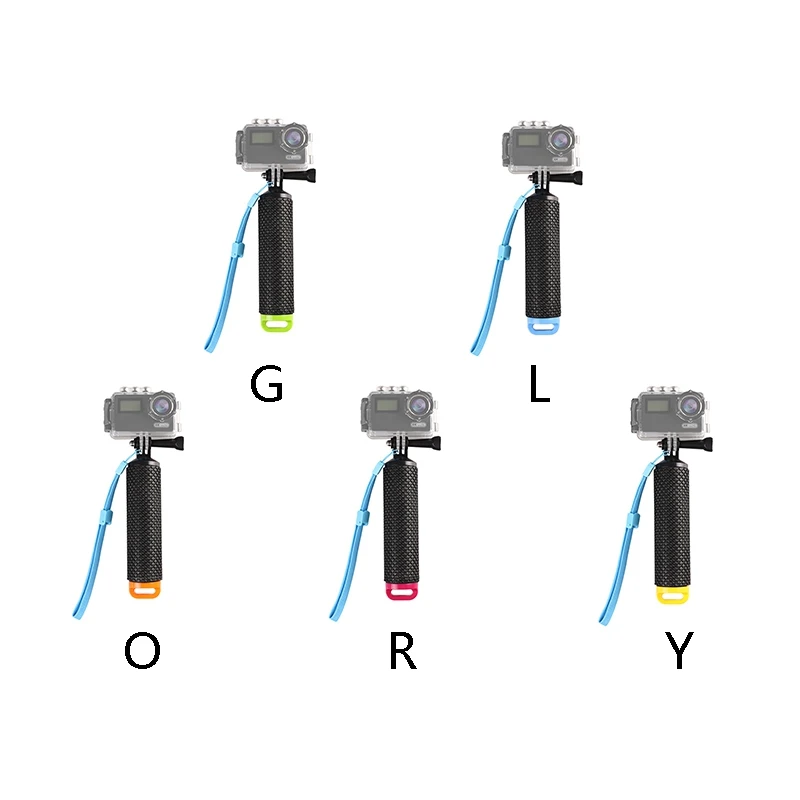 Аксессуары для Gopro селфи палка монопод с регулируемым ремешком на запястье ручной Поплавковый держатель для камеры рукоятка для Gopro водные виды спорта