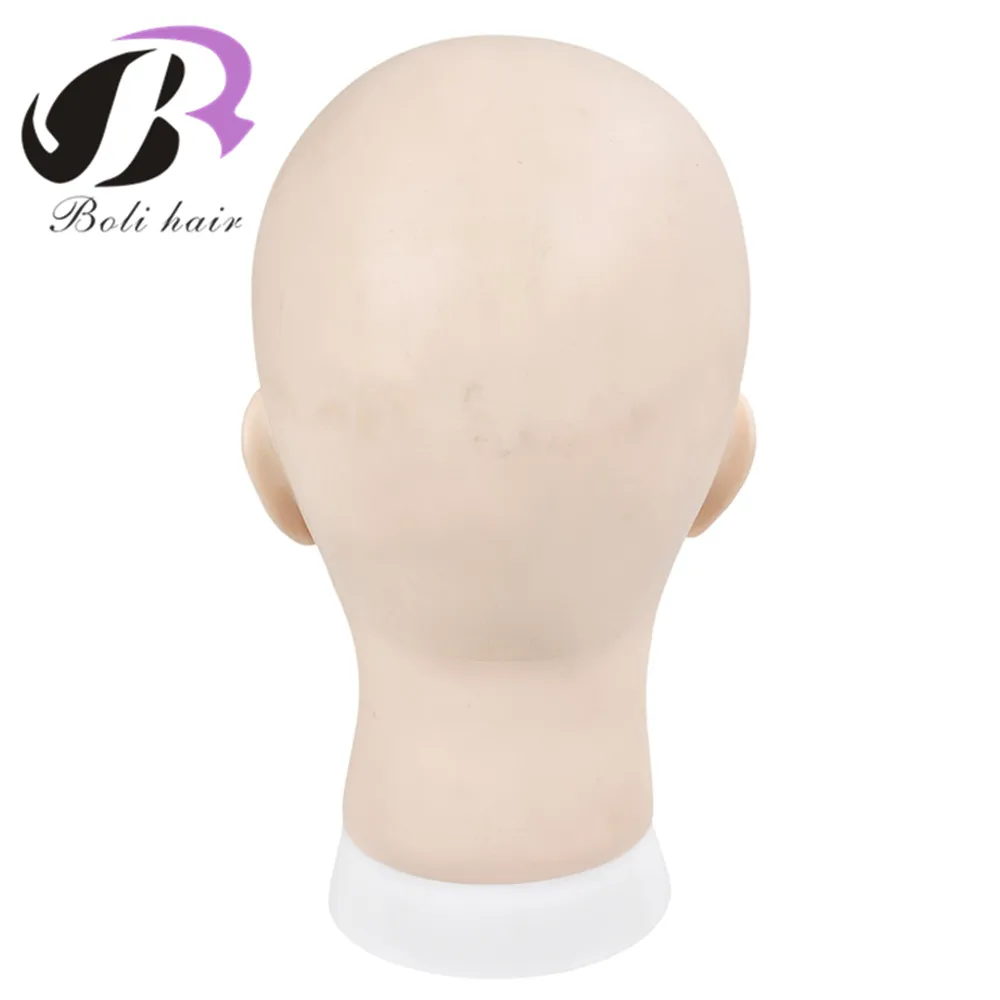 Манекен Boli hair из мягкого ПВХ для макияжа голова манекен обучения бороде мужской