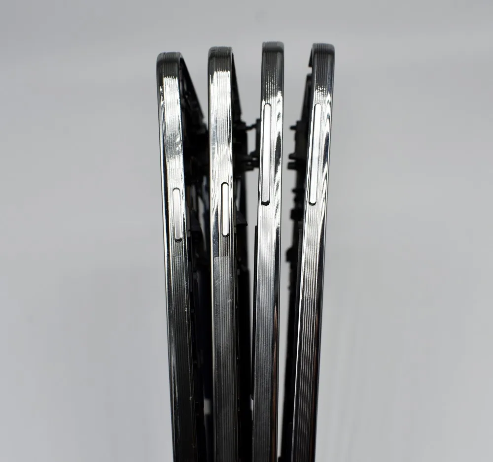 5 шт./лот оригинальный корпус Note 3 рамка для Samsung Galaxy N900 3G N9005 N900V N900A серебристого