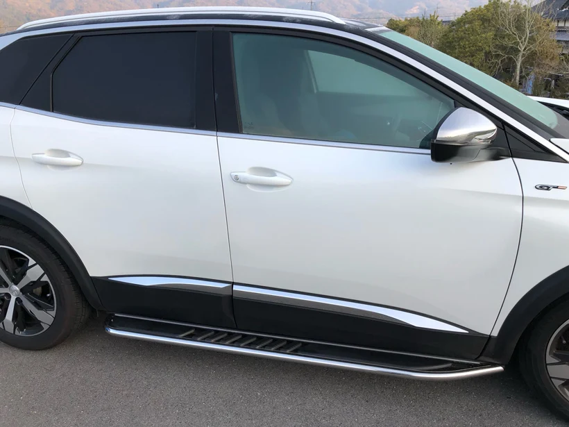 Автомобильная Беговая доска, боковая ступенька, педали для peugeot 3008-, высокое качество от ISO9001 большой фабрики. в Азию