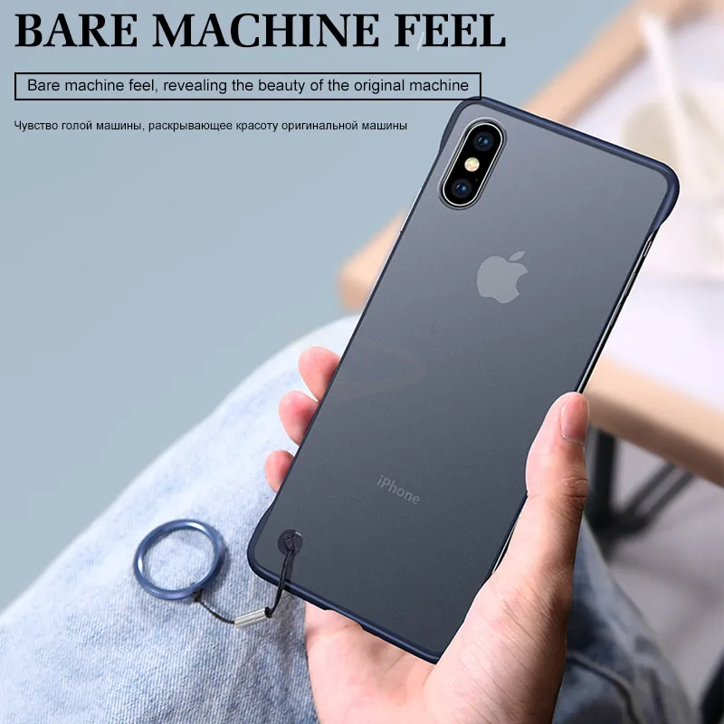 Роскошный ультра тонкий 0 26 мм PP чехол для IPhone 8 7 6 6s Plus матовый X XR XS MAX