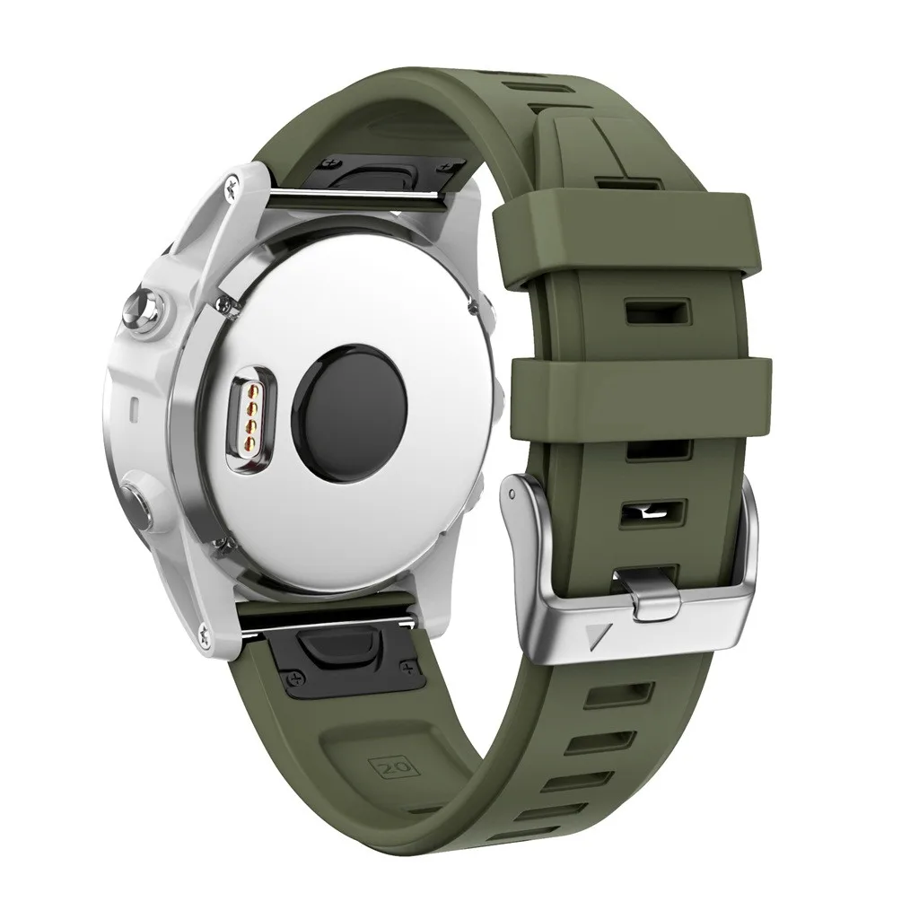 Спортивные силиконовые сменные часы ремешок для Garmin Fenix5S/Fenix5S plus модные