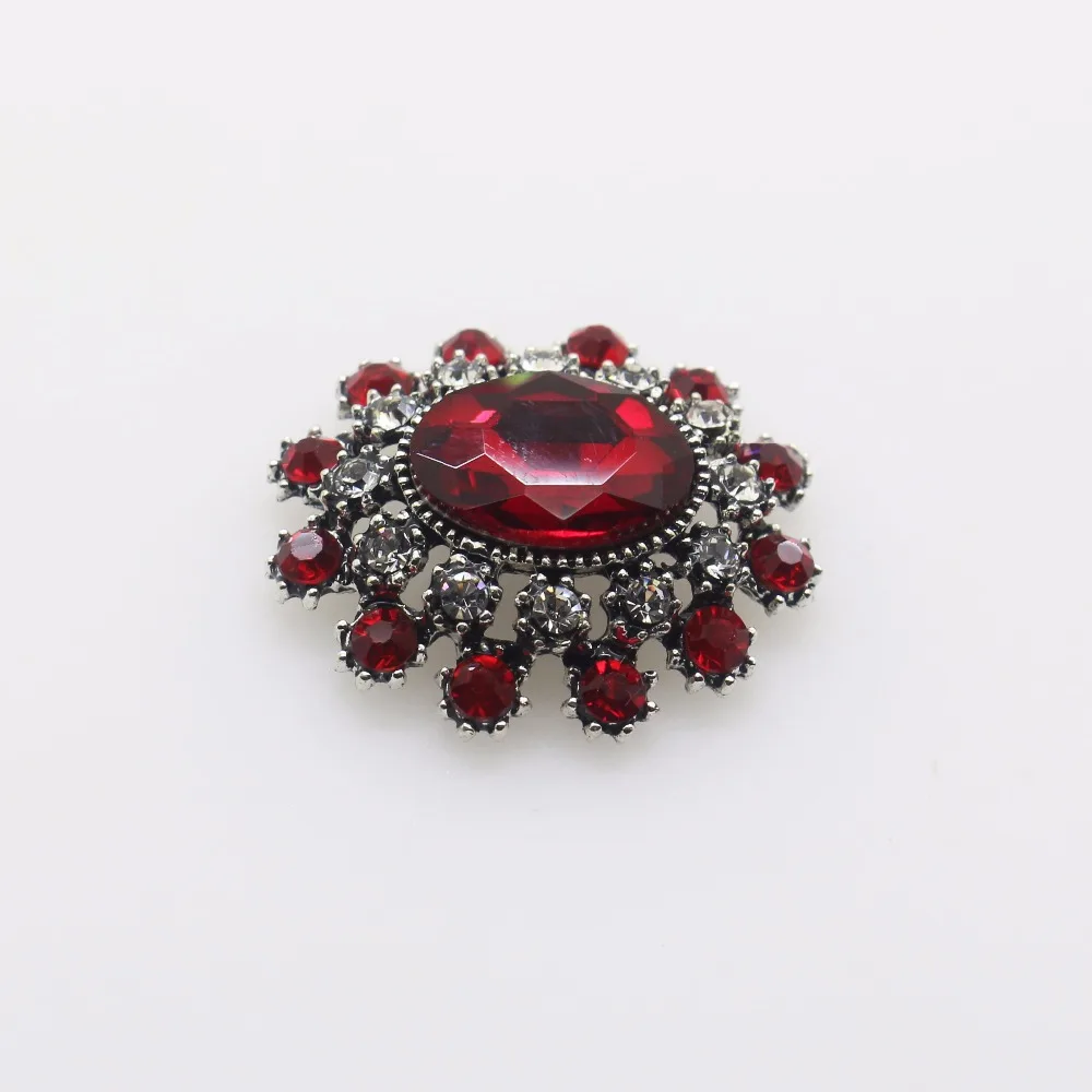 10 шт. стеклянные пуговицы 25 х28 мм цветов|rhinestone buttons|metall button diymetal buttons |