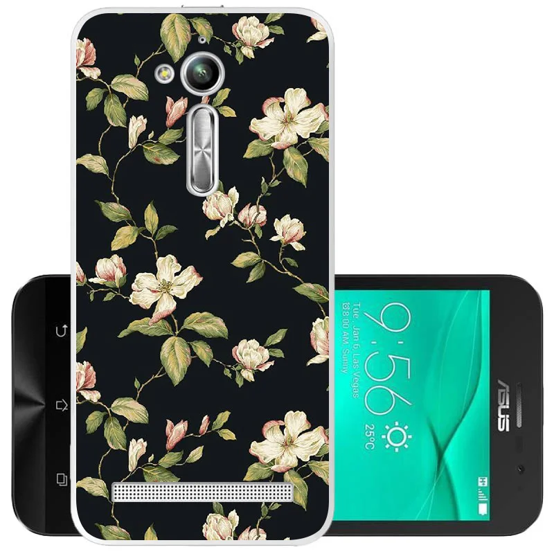Чехол CaseRiver TPU 5," для Asus Zenfone Go ZB500KL, мягкий силиконовый чехол с милым рисунком, чехол для Asus Zenfone Go