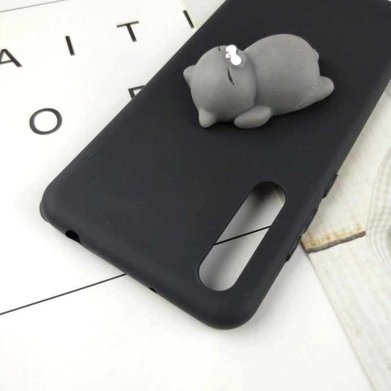 3D Cartoon Squishy Case For Huawei P20 Plus Funny Cute Foot TPU Soft Cover