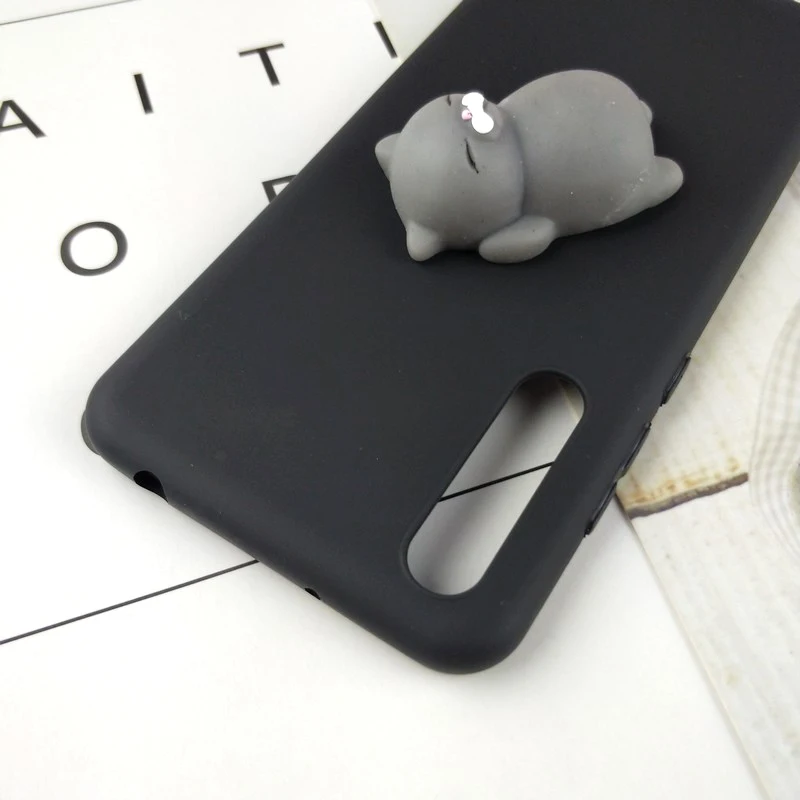 3D Cartoon Squishy Case For Huawei P20 Plus Funny Cute Foot TPU Soft Cover |